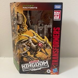 Transformers Toys Generations War for Cybertron: Kingdom Deluxe Ractonite